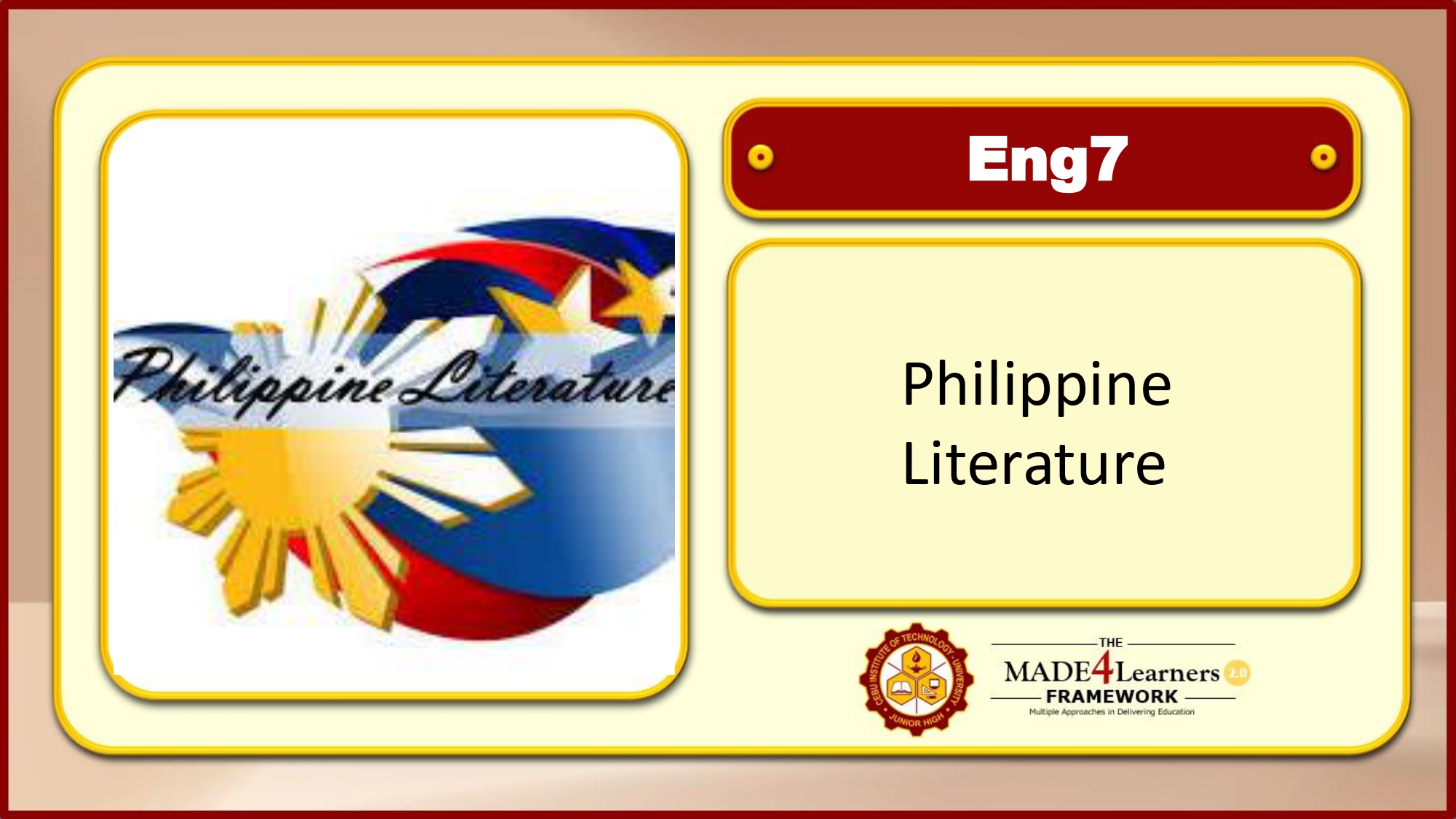 Philippine Literature