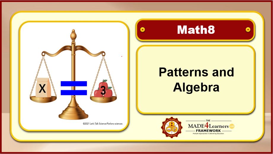 Patterns and Algebra