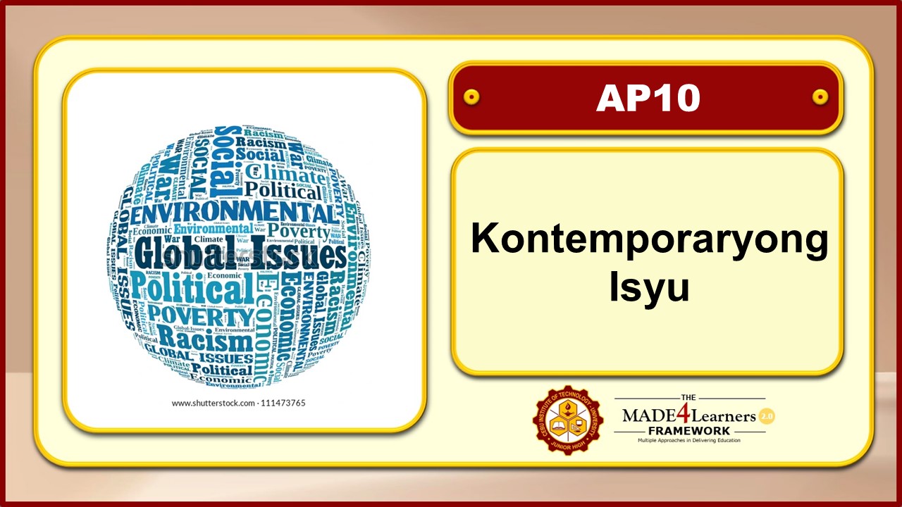 Mga Kontemporaryong Isyu