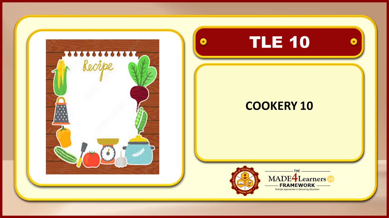 Cookery 10