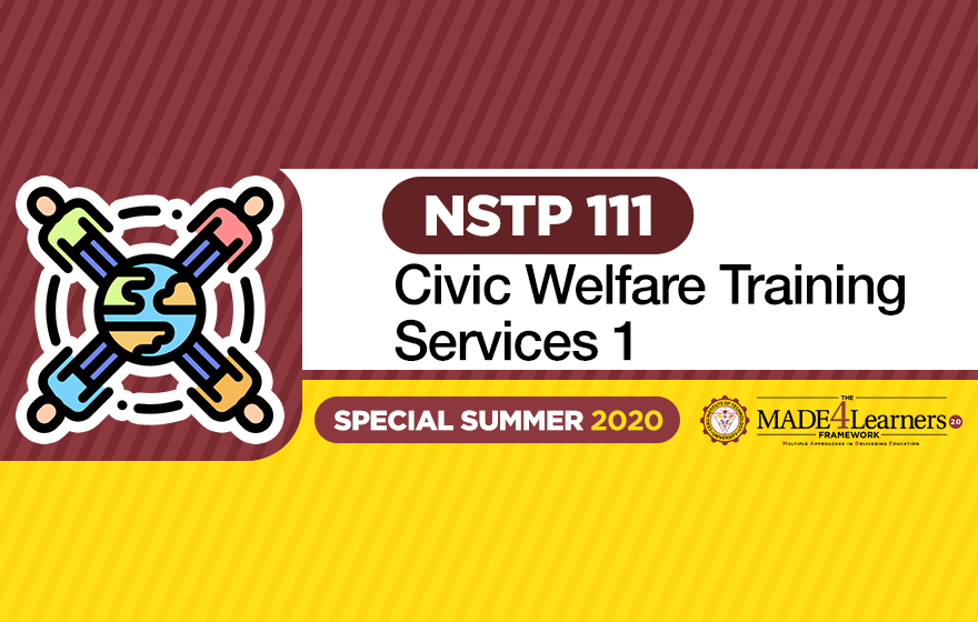 NSTP 111 Civic Welfare Training Services (CWTS 1) (OFFSEM 01-AP1)